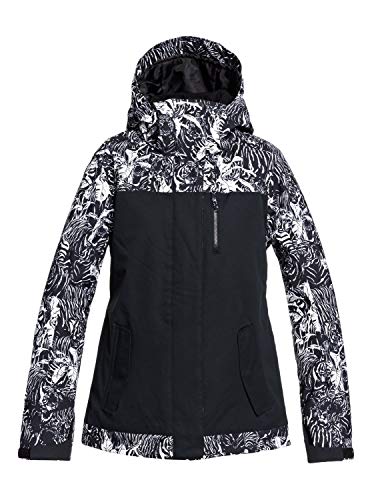 Roxy Jetty - Chaqueta Para Nieve Para Mujer Chaqueta Para Nieve, Mujer, true black tiger camo, S