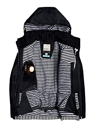 Roxy Jetty - Chaqueta Para Nieve Para Mujer Chaqueta Para Nieve, Mujer, true black tropical day, XL