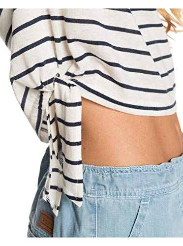 Roxy Milady Beach - Short Vaquero Elástico para Mujer Short Vaquero Elástico, Mujer, Light Blue, S