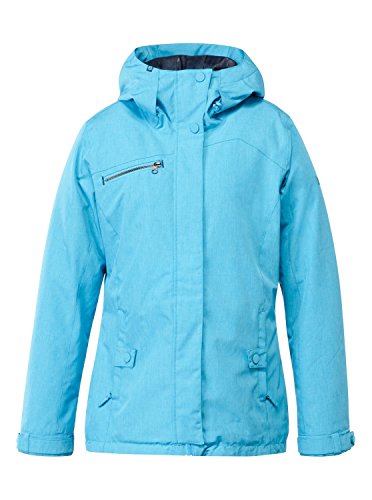 Roxy Snowboard Jacke Band Camp Jacket - Chaqueta de esquí para Mujer, Color Azul, Talla L