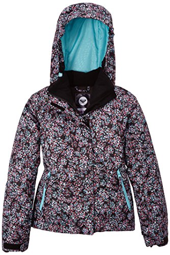 Roxy Snowboard Jacke Jet Ski Girl Jacket - Chaqueta de esquí para Mujer, Color Gris, Talla 16