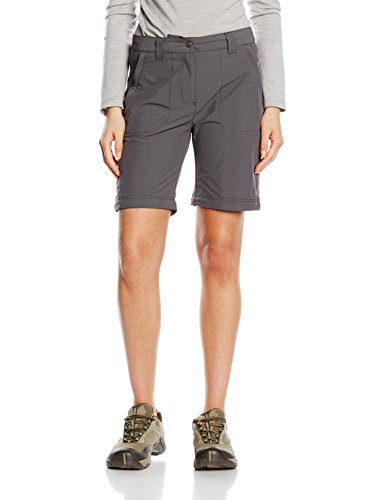SALEWA Fanes Valpar Dry W 2/1 REG PNT Pantalón, Mujer, Negro (Magnet), 44/38 (M)