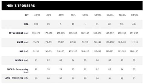 Salewa Puez Orval Dst M, Pantalón Hombre, Negro (Black Out), 50