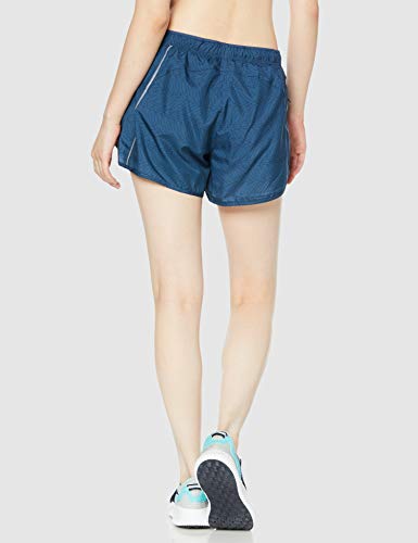 SALOMON Agile Short W Shorts para Running, Azul (Dark Denim), Talla M para Mujer