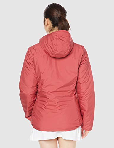 SALOMON Chaqueta de esquí Drifter Loft con Capucha para Mujer, Color Granate Rosa, M