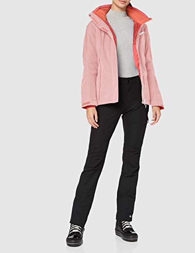 SALOMON Fantasy Jkt W Chaquetón con Capucha para esquí, Mezcla de sintéticos, Mujer, Rosa (Calypso Coral), XL