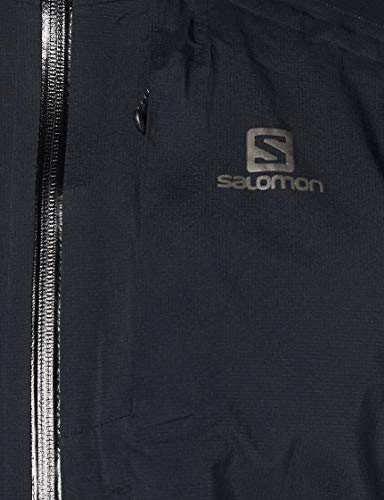 SALOMON Hombre Chaqueta deportiva, BONATTI WP, Mezcla de sintéticos, Negro, Talla: S, L40095500