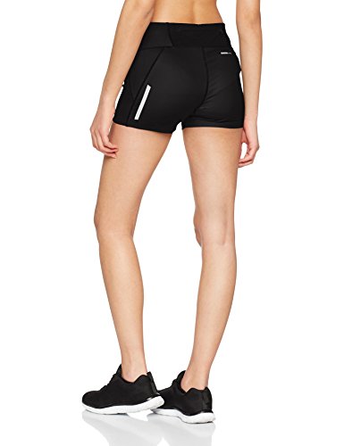 SALOMON Mujer Shorts Ajustados para Running Agile Tight, Tejido de Punto, Negro, Talla: XS, L40127200