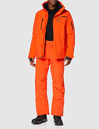 SALOMON Stormseason Pant M Pantalón De Esquí, Hombre, Rojo (Cherry Tomato), XL/R