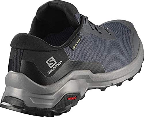 Salomon X Reveal GTX W, Zapatillas de Senderismo Mujer, Azul (Ebony/Black/Quiet Shade), 45 1/3 EU
