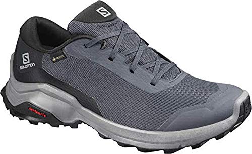 Salomon X Reveal GTX W, Zapatillas de Senderismo Mujer, Azul (Ebony/Black/Quiet Shade), 45 1/3 EU