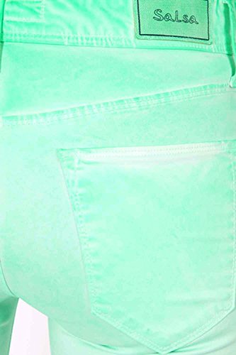 Salsa Jeans Slim Colette Verde Delava verde L