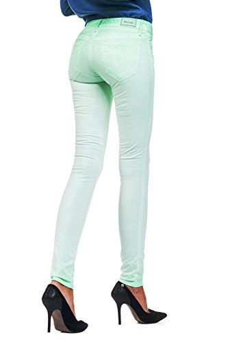 Salsa Jeans Slim Colette Verde Delava verde L