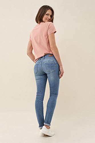 Salsa Vaqueros Mystery Push Up Slim en Denim Claro