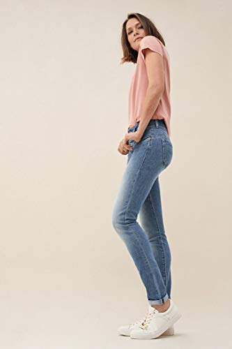 Salsa Vaqueros Mystery Push Up Slim en Denim Claro