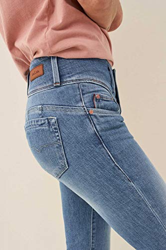 Salsa Vaqueros Mystery Push Up Slim en Denim Claro