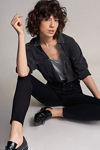 Salsa Vaqueros Push In Secret Skinny True Black