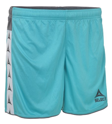 SELECT Shorts Ultimate Shorts Damen - Pantalones Cortos de Balonmano para Mujer, Color Turquesa, Talla S