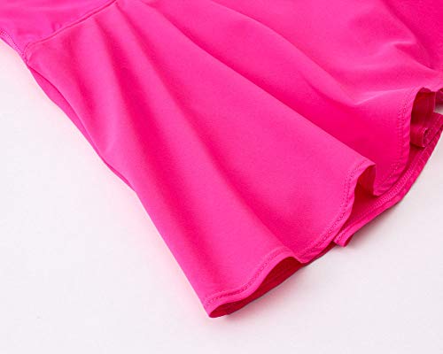 Shengwan Falda Pantalón de Deporte Mujer Pantalón deSecado Rápido para Fitness Tennis Rose S