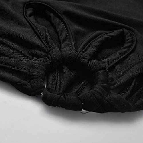 SHOBDW Pantalones Mujer Verano 2020 Yoga Leggins Mujer Fitness Cintura Alta Pantalones Deporte Mujer Baratos Sexy Push Up Tallas Grandes Leggings De Entrenamiento Capri(A-Negro,XL)