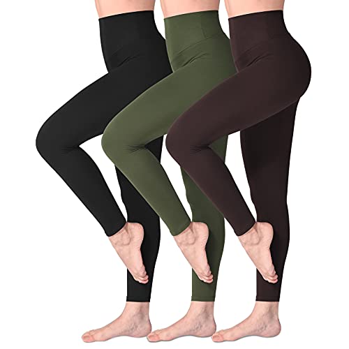 SINOPHANT Mallas de deporte de mujer, Leggins Pantalon Deporte Yoga, Leggings Mujer Fitness Suaves Elásticos Cintura Alta Para Reducir Vientre
