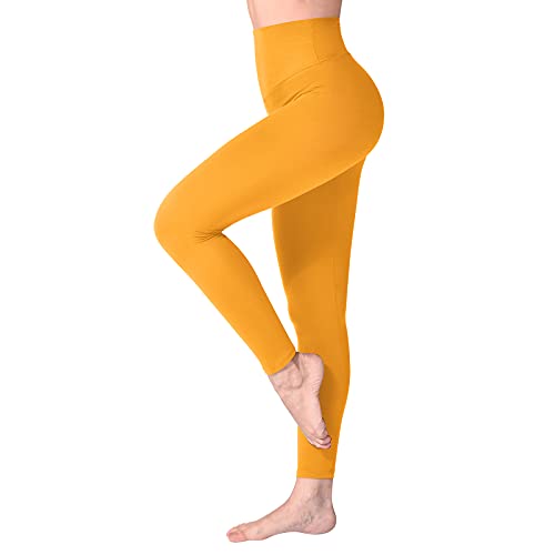 SINOPHANT Mallas de deporte de mujer, Leggins Pantalon Deporte Yoga, Leggings Mujer Fitness Suaves Elásticos Cintura Alta Para Reducir Vientre
