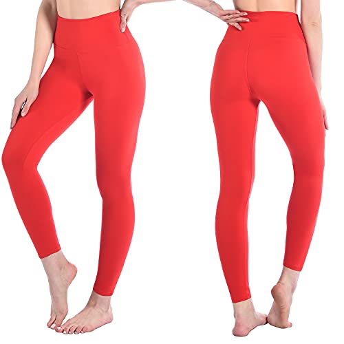 SINOPHANT Mallas de deporte de mujer, Leggins Pantalon Deporte Yoga, Leggings Mujer Fitness Suaves Elásticos Cintura Alta Para Reducir Vientre