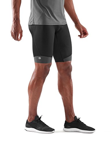 Skins Condones Damic - Mallas largas para Hombre, DNAmic, Hombre, Color Negro, tamaño Small