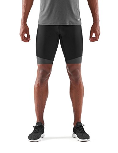 Skins Condones Damic - Mallas largas para Hombre, DNAmic, Hombre, Color Negro, tamaño Small