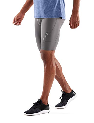 SKINS DNAmic - Mallas para Hombre, Hombre, DA990500200, Gris Oscuro, Extra-Large