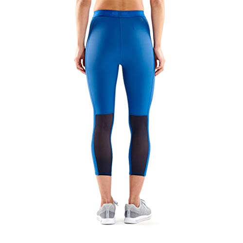 SKINS DNAmic Womens 7/8 Tights Royal FM Mallas Compresivas, Mujer, Azul, M