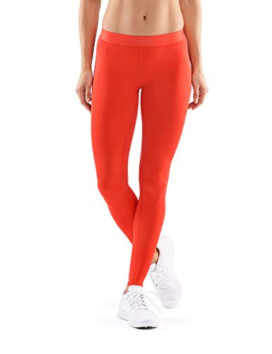 Skins Mallas largas para Mujer DNAmic, Mujer, Mallas largas, DA99060011073, Coral Rojo, Talla única