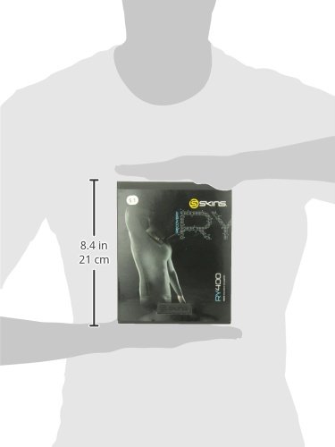 SKINS RY400 grafito - Mallas para hombre, tamaño S, color grafito