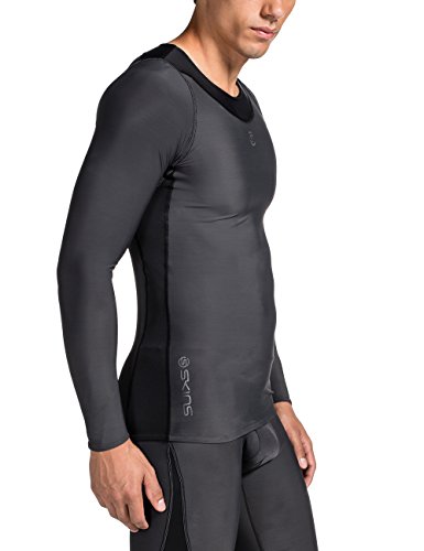 SKINS RY400 grafito - Mallas para hombre, tamaño S, color grafito