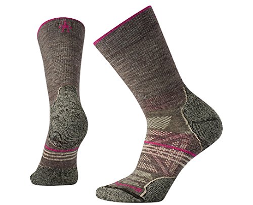 Smartwool Calcetines ligeros para mujer Phd Outdoor Crew, Mujer, Calcetines, B01311236. S, marrón, S