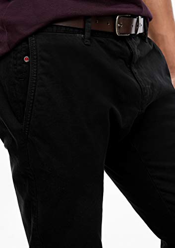 s.Oliver 13.911.73.5222 Pantalones, Negro (Black 9999), W29/L32 (Talla del Fabricante: 29) para Hombre