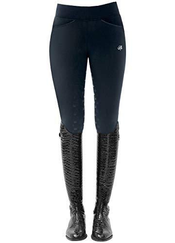 SPOOKS Pialotta - Pantalones de equitación térmicos (tallas XXS-XL) azul marino M