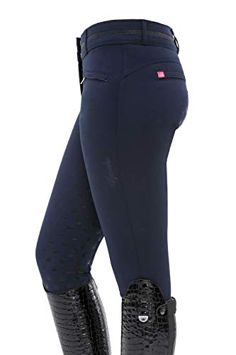 SPOOKS Sarina Full Grip - Pantalones de equitación (XXS-XL) azul marino S