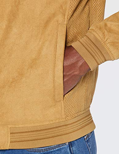 Springfield 2EC-Antelina Bomber-c/52 Chaqueta Deportiva, Beige (Beige/Camel 48710452), M (Tamaño del Fabricante: M) para Hombre