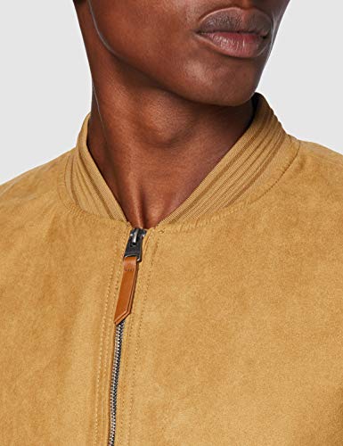 Springfield 2EC-Antelina Bomber-c/52 Chaqueta Deportiva, Beige (Beige/Camel 48710452), M (Tamaño del Fabricante: M) para Hombre