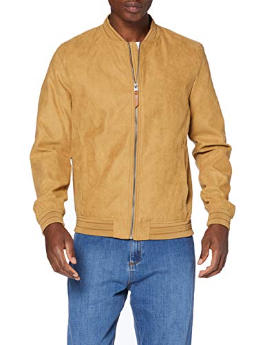 Springfield 2EC-Antelina Bomber-c/52 Chaqueta Deportiva, Beige (Beige/Camel 48710452), M (Tamaño del Fabricante: M) para Hombre