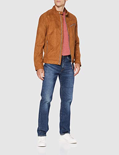 Springfield 3IP-Antelina Biker-c/35 Chaqueta Deportiva, Marfil (Tan 48711235), XXL (Tamaño del Fabricante: XXL) para Hombre