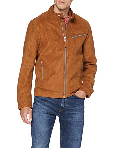 Springfield 3IP-Antelina Biker-c/35 Chaqueta Deportiva, Marfil (Tan 48711235), XXL (Tamaño del Fabricante: XXL) para Hombre