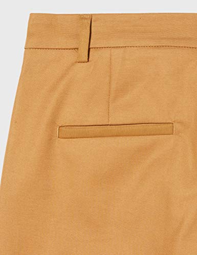 Springfield 5.Fq.Chino Cinturón-C/55 Pantalones, Beige (Beige/Camel 55), 40 (Tamaño del Fabricante: 40) para Mujer