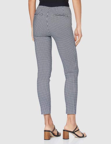 Springfield Chino Vichy-c/98 Pantalones, Multicolor (Multicoloured 98), 46 (Tamaño del Fabricante: 46) para Mujer