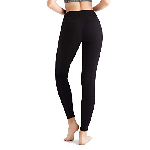 StarLifey Mujer Pantalones Rotos,Mallas Mujer Fitness Elásticos Mallas Moda Pantalones Color sólido Largos Pantalones Gym Yoga Slim Fit Pants Leggings (2 Piezas)