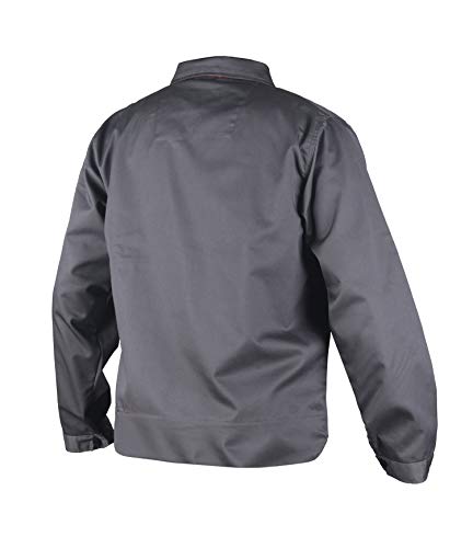 Stenso Desman - Chaqueta de Trabajo Multiusos para Hombre - Gris/Naranja 62