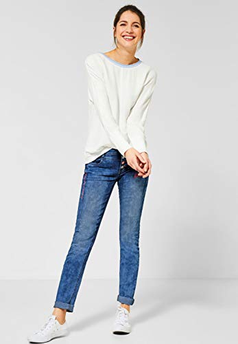 Street One Crissi Jeans, Explorer Blue Heavy Wash, W32/L30 para Mujer