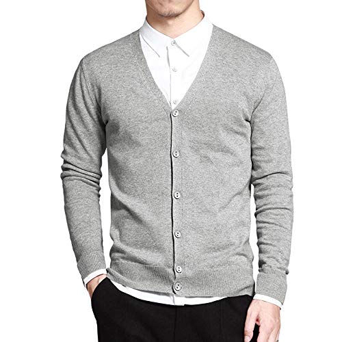 Suéteres De Algodón para Hombre Nuevos De Primavera A La Moda Casual con Cuello En V Chaqueta De Punto Delgada para Hombre Ropa De Talla Grande 4XL Negro