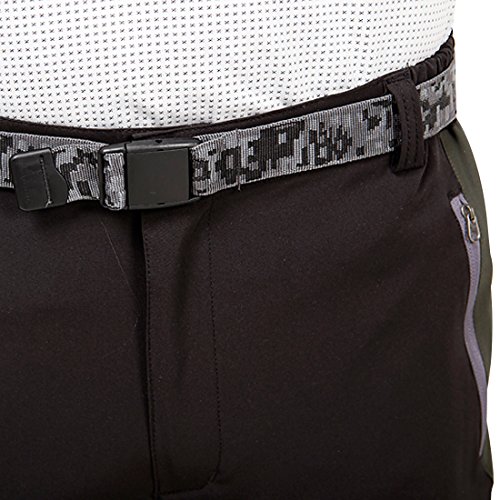 SUKUTU Ropa Deportiva de los Hombres Ligero Impermeable Transpirable Secado rápido Senderismo Montaña Pantalones de Carga Pantalones SU001